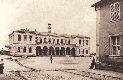 Bahnhof Erlangen 1880