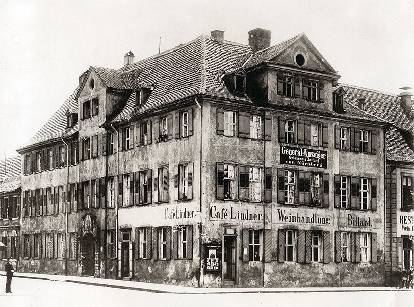 Cafe Linder Erlangen 1890