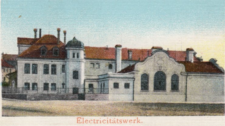 Erlangen Elektrizitätswerk 1902