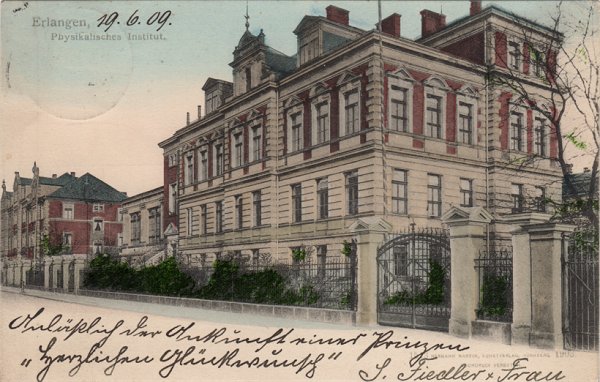 Erlangen, Physikalisches Institut, Glückstraße 6