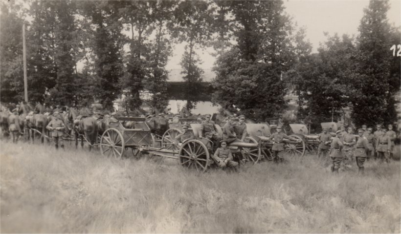 Erlangen, Aufstellung Ausbildiungsbatterie des Artillerie-Regiments 7 der Reichswehr