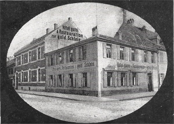 Erlangen, Gasthaus Zur Golden Schleie, Obere Karlstrasse