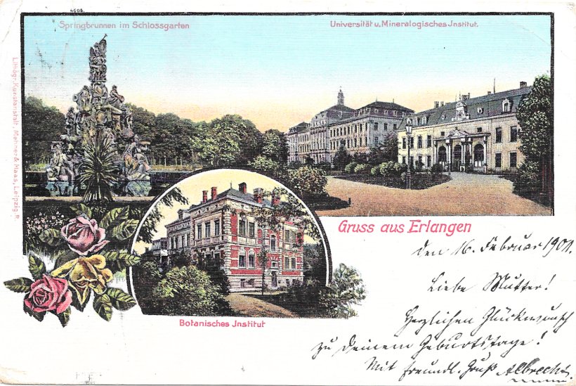 Erlangen, Mineralogisches und Botanisches Institut
