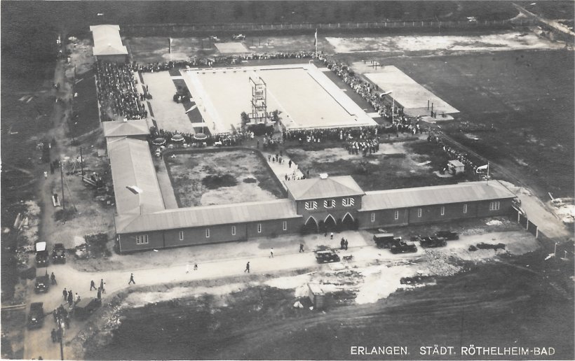 Rötelheimbad Erlangen Einweihung 1927