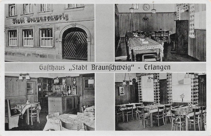 Erlangen Gahsthaus "Stadt Braunschweig"