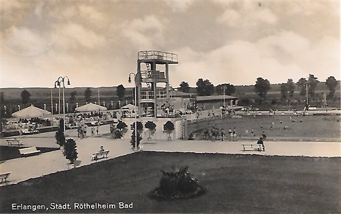 Rötelheimbad Erlangen um 1939