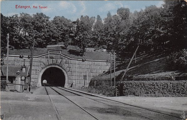 Burgbergtunnel in Erlangen