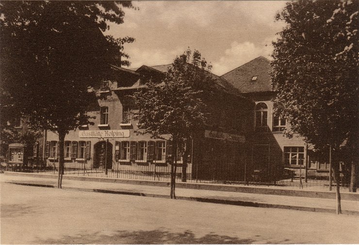 Gaststätte Kolping (Kolpinghaus) Erlangen um 1910