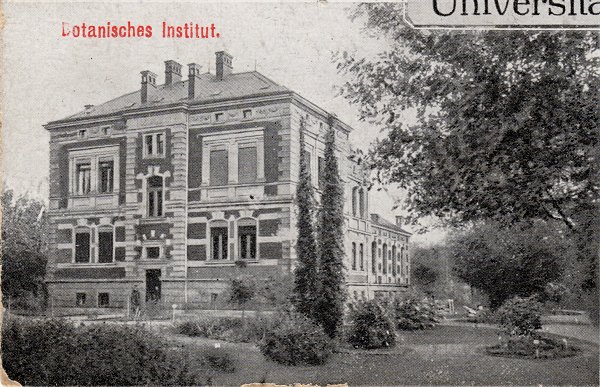 Botanisches Institut Erlangen vor 1925