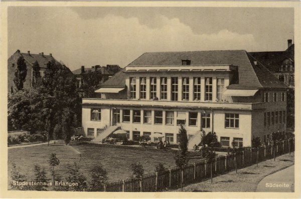 Studentenhaus Langemarckplatz Erlangen vor 1935