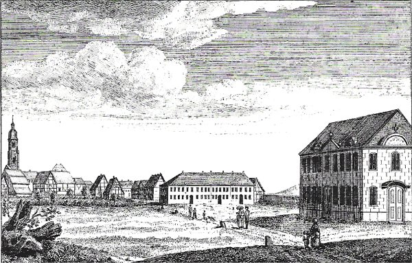 Erlangen, Katholisches Bethau eingeweiht 1790