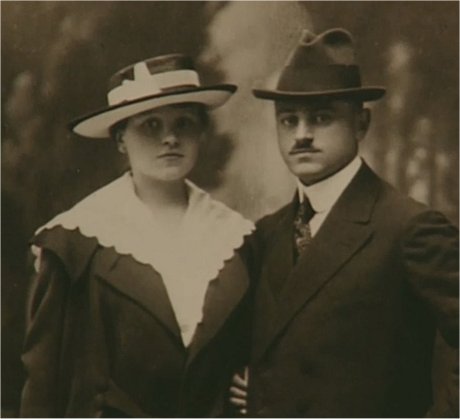 Ehepaar Heinrich Neuburger 1919