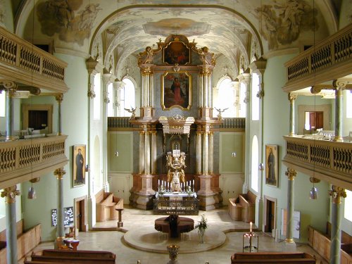 Erlangen, Neustaedter Kirche Altar