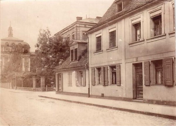 Erlangen, Schuhstrasse um 1910